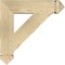 Ekena Millwork Traditional Arts & Crafts Rough Sawn Bracket, Douglas Fir, 4"W x 20"D x 20"H BKT04X20X20TRA03RDF - alternate 2